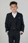 Device - Boy's Harvey Navy Three Piece Suit