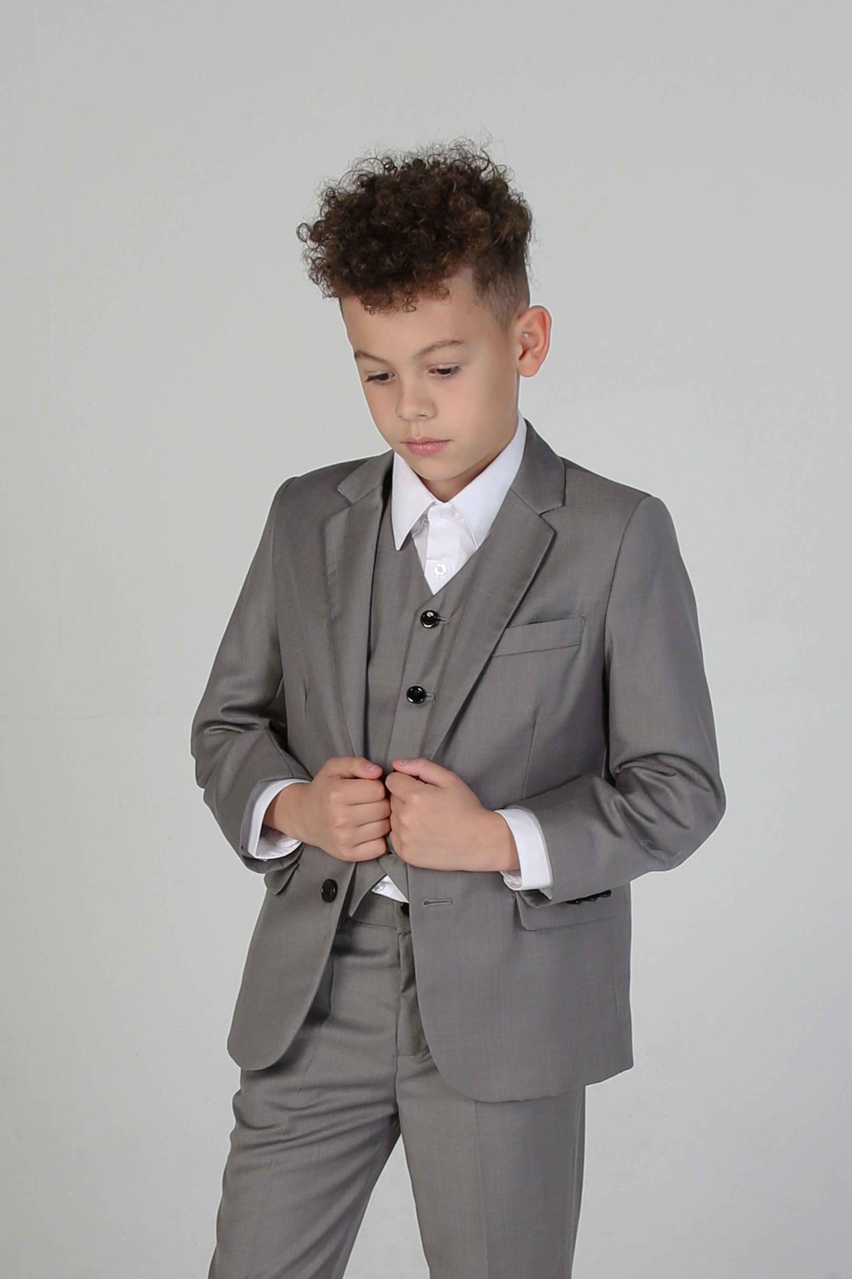 Device - Boy's Charles Grey Three Piece Suit