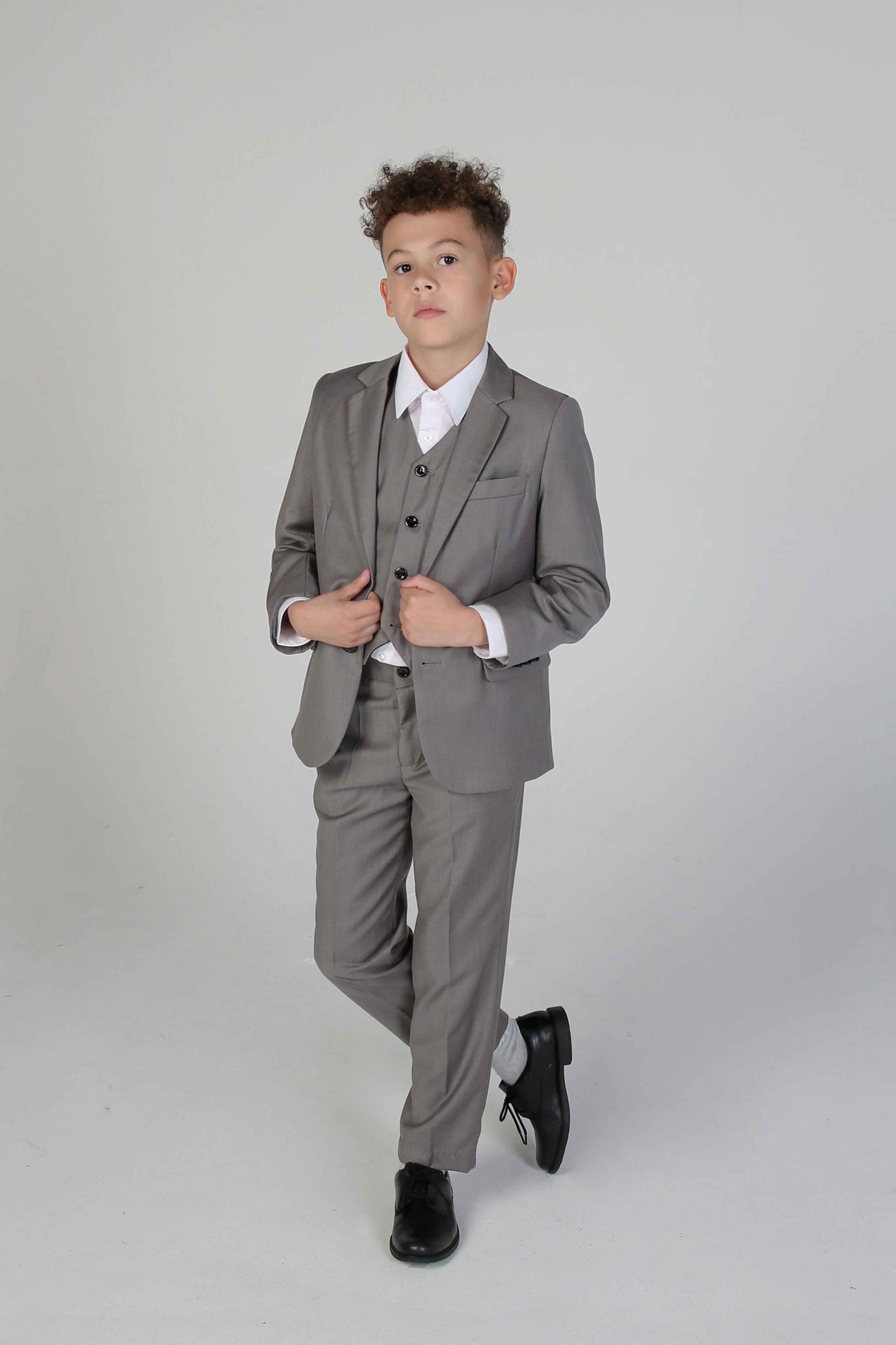 Device - Boy's Charles Grey Three Piece Suit