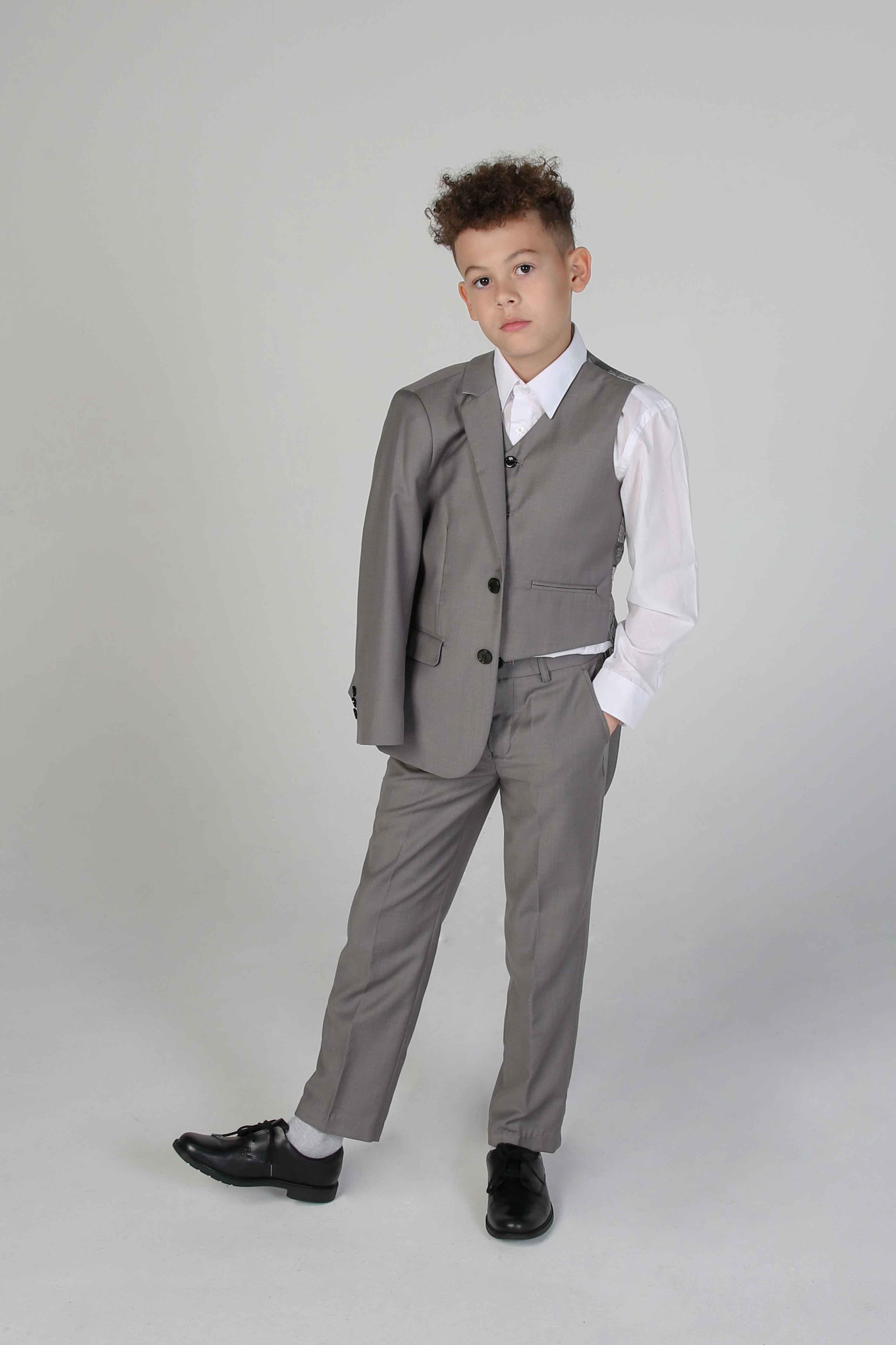 Device - Boy's Charles Grey Three Piece Suit