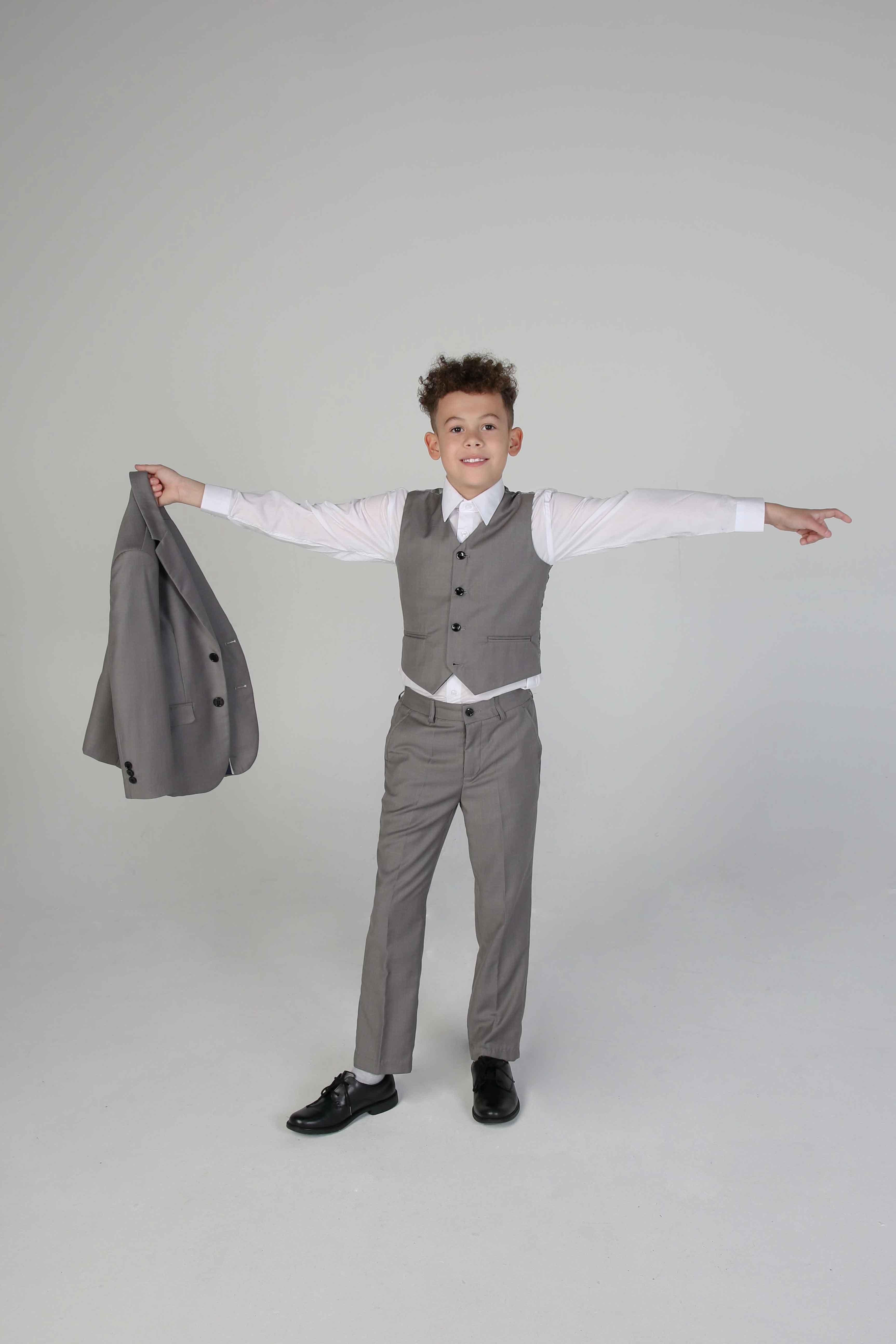 Device - Boy's Charles Grey Three Piece Suit