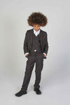 Device - Boy's Charles Charcoal Three Piece Suit
