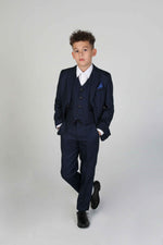Device - Boy's Arthur Navy Three Piece Suit