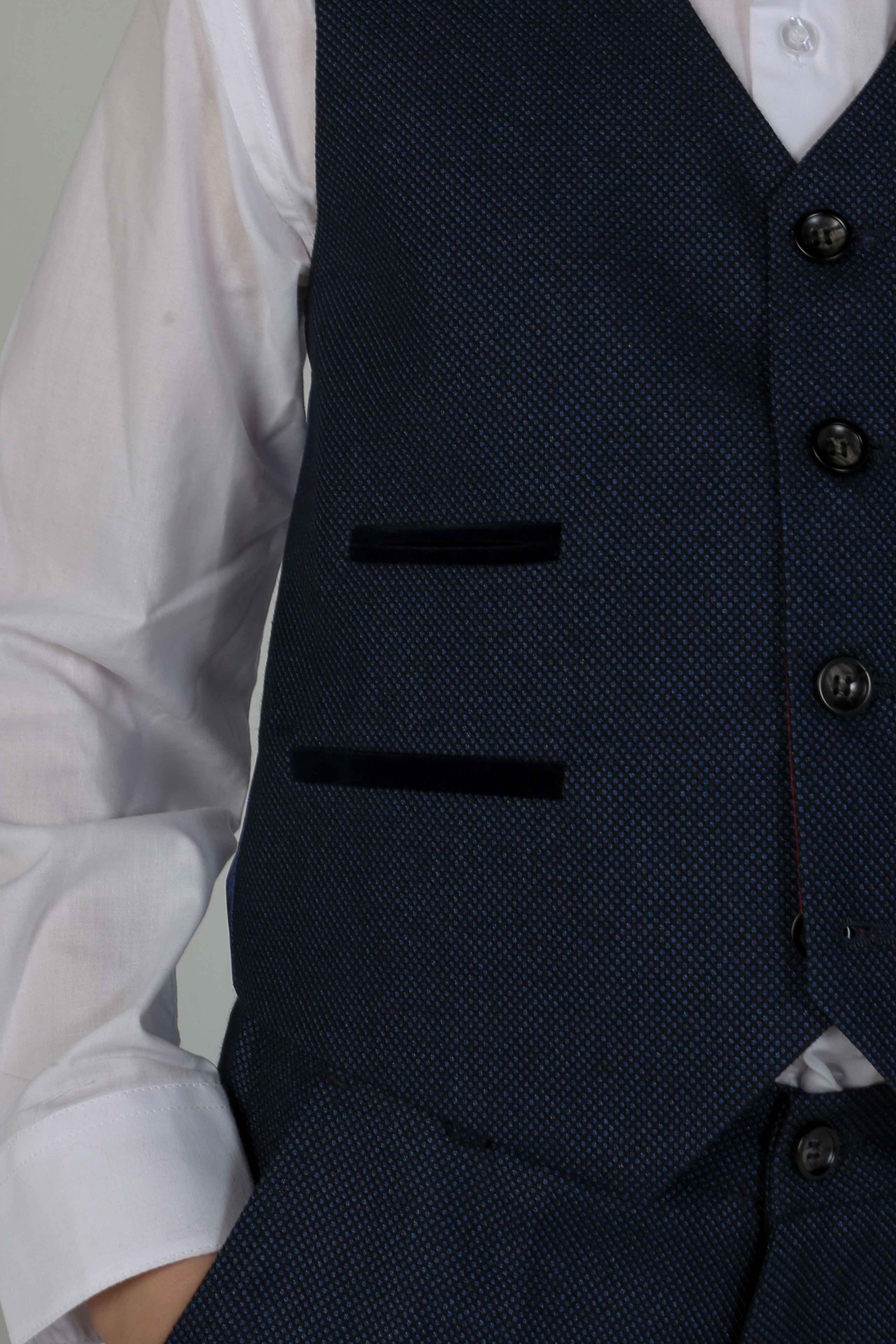 Device - Boy's Arthur Navy Three Piece Suit