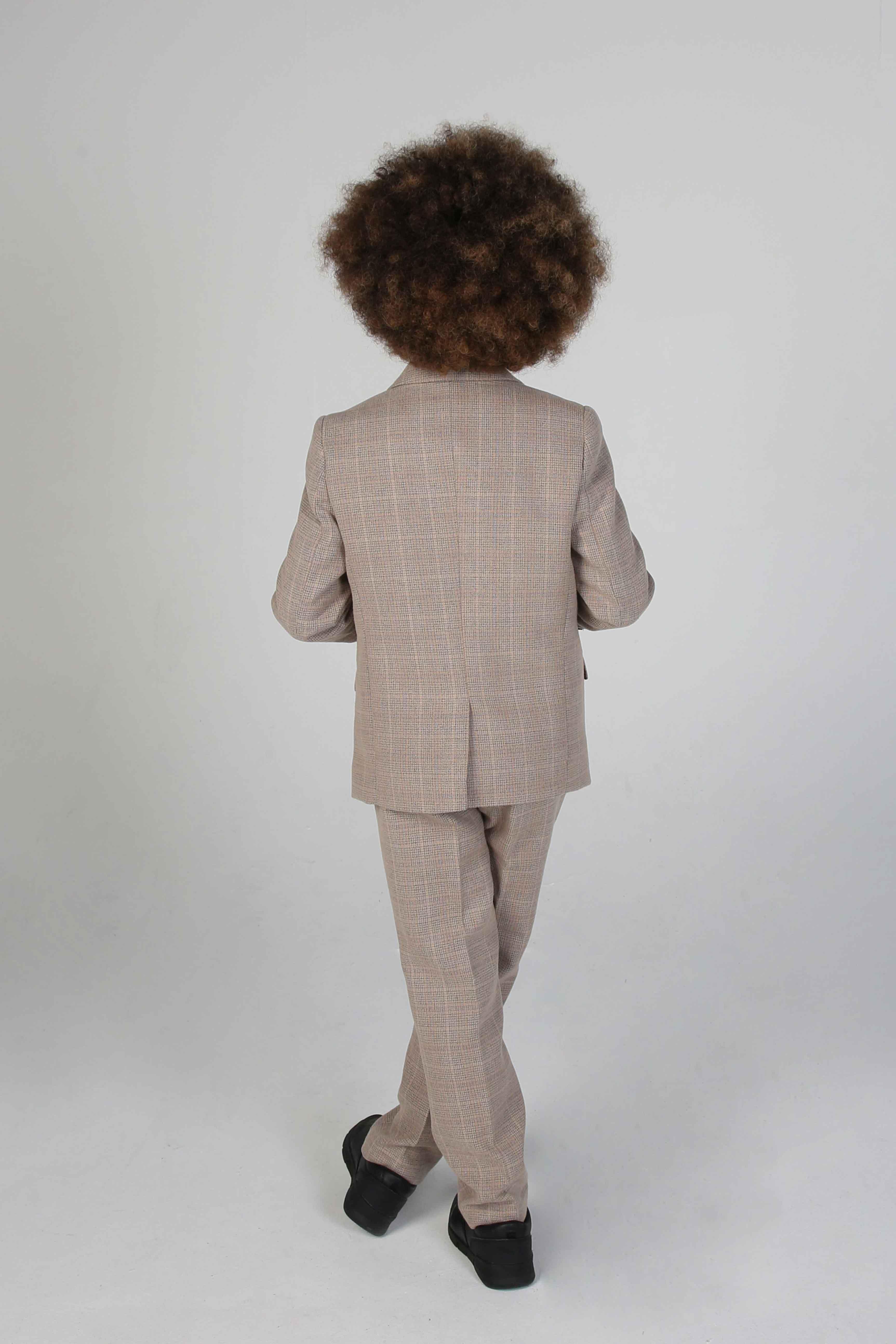 Device - Boy's Holland Beige Three Piece Suit