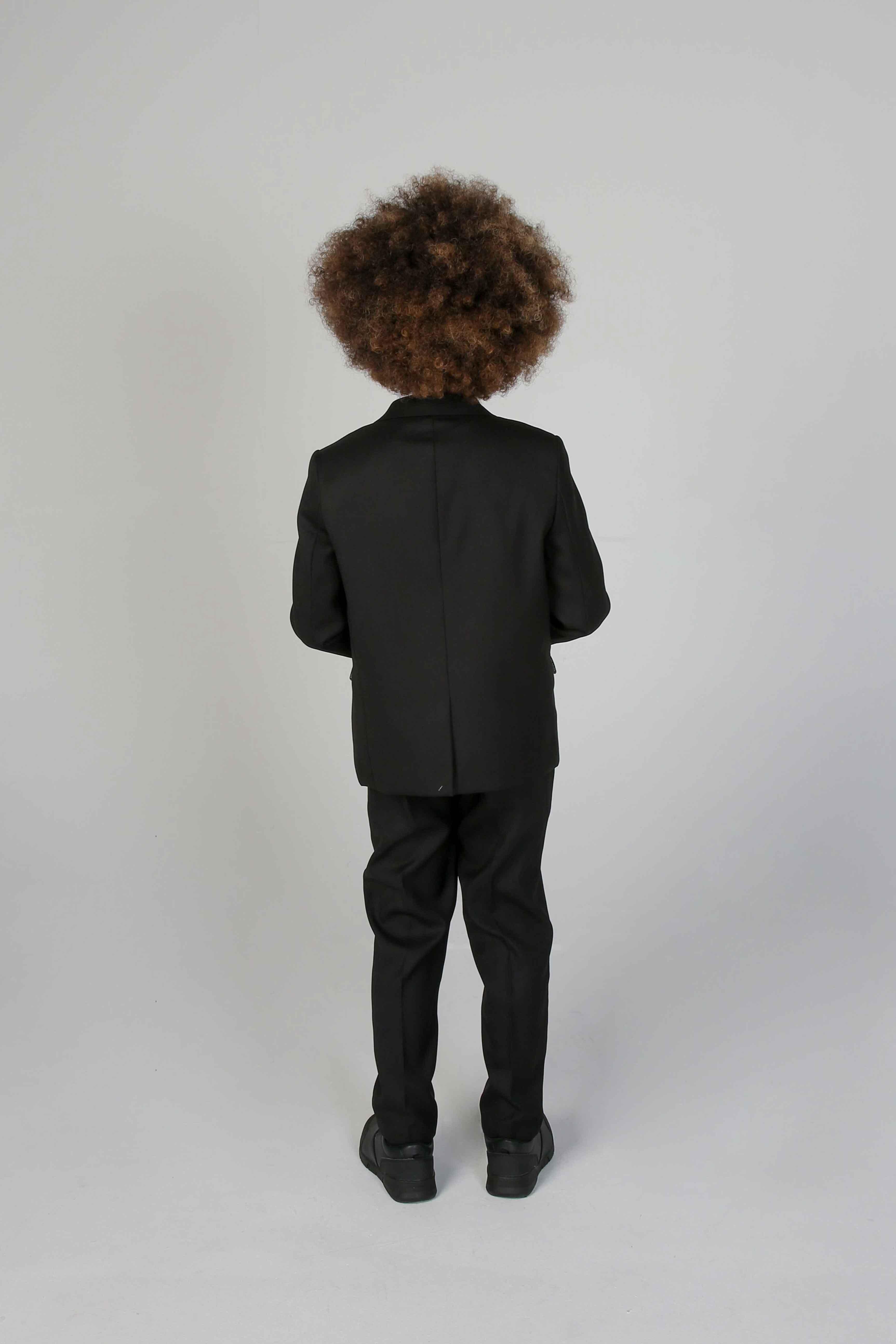 Device - Boy's Parker Black 5pc Suit