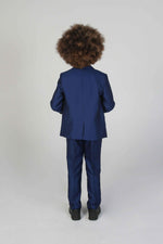 Device - Boy's Kingsley Blue Three Piece Suit