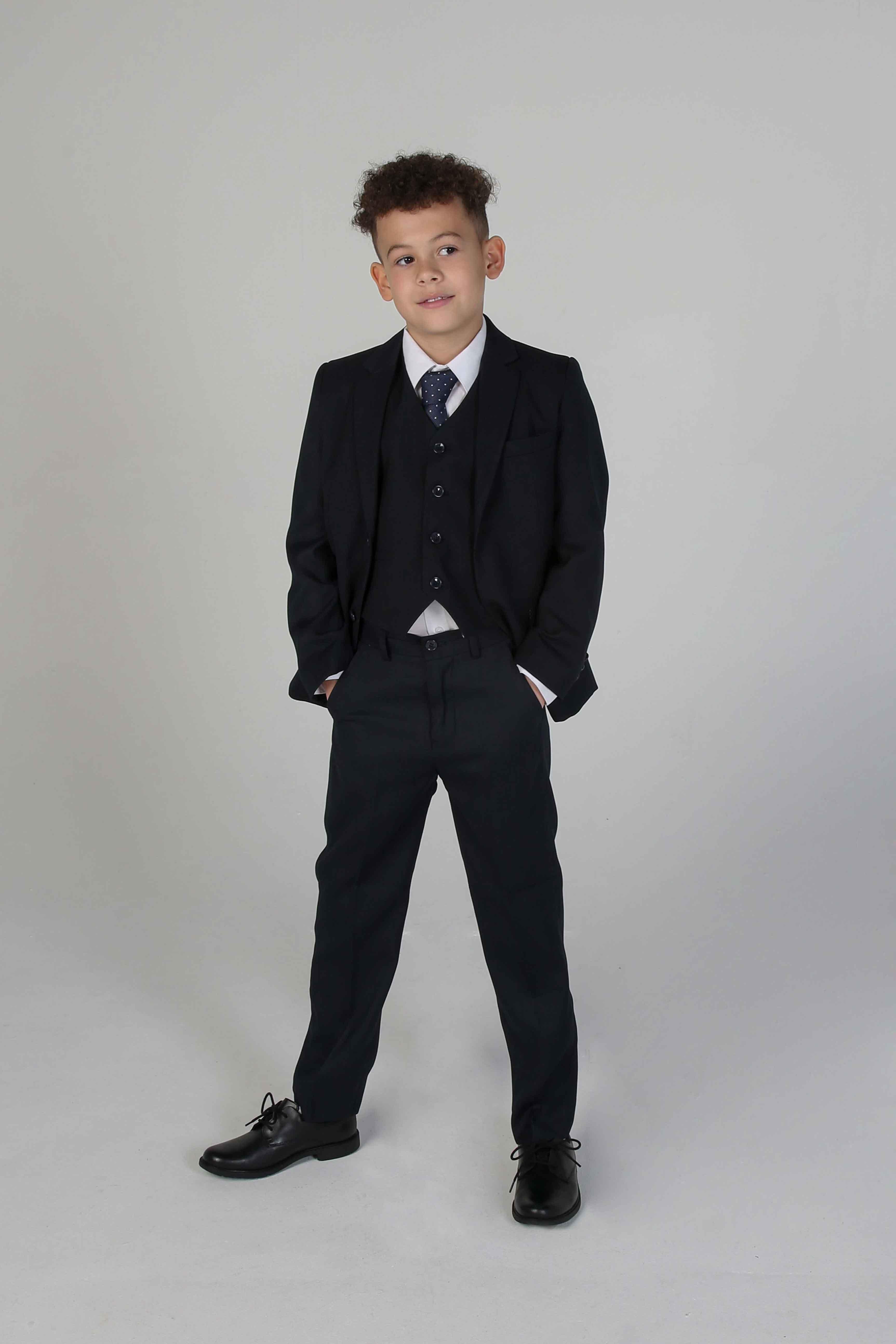 Device - Boy's Navy 5pc Suit