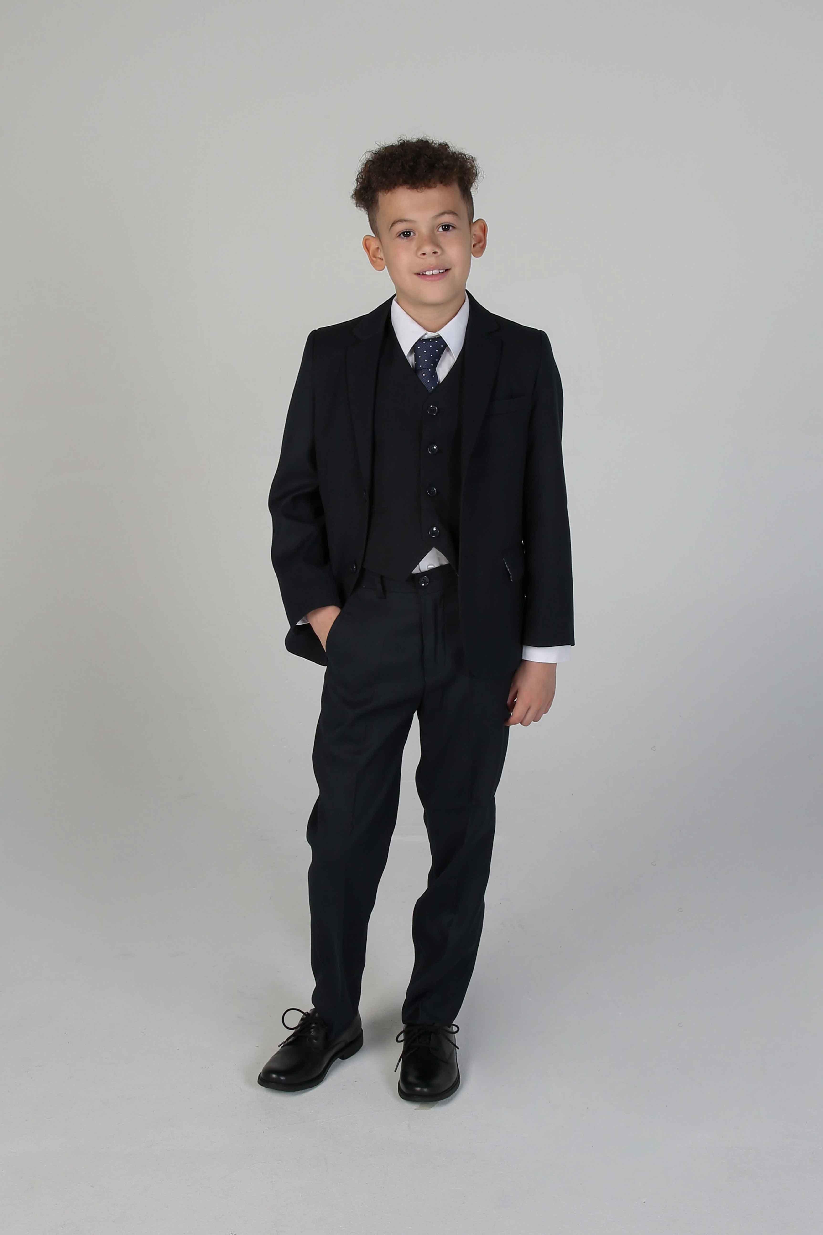 Device - Boy's Navy 5pc Suit