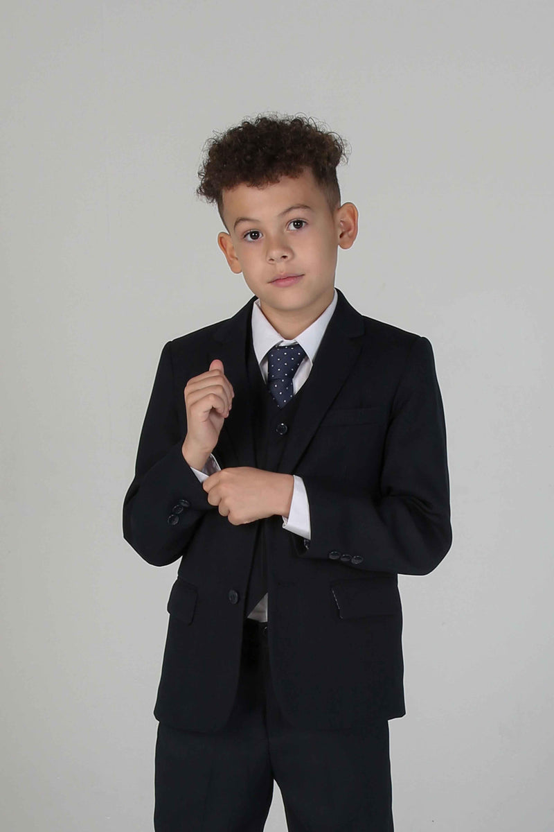 Device - Boy's Navy 5pc Suit