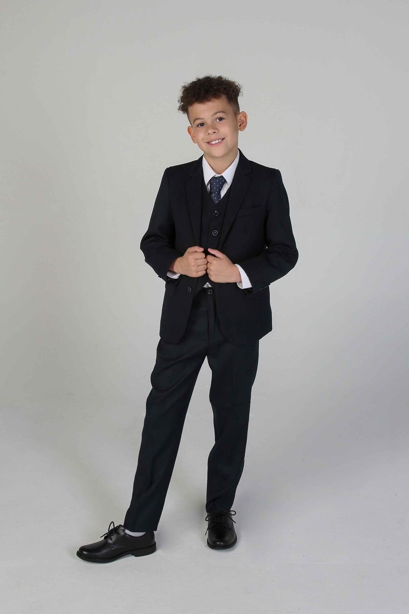 Device - Boy's Navy 5pc Suit