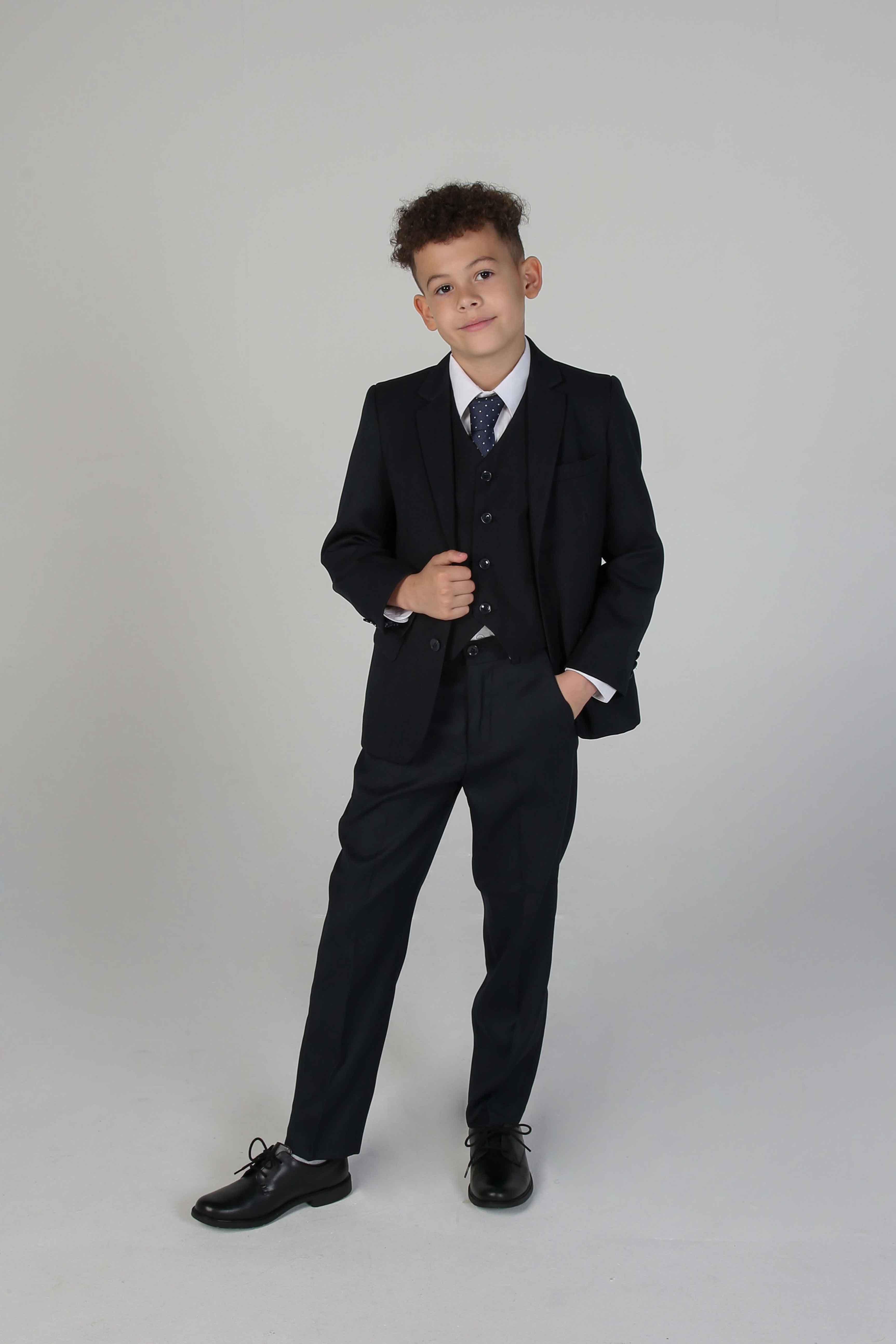 Device - Boy's Navy 5pc Suit