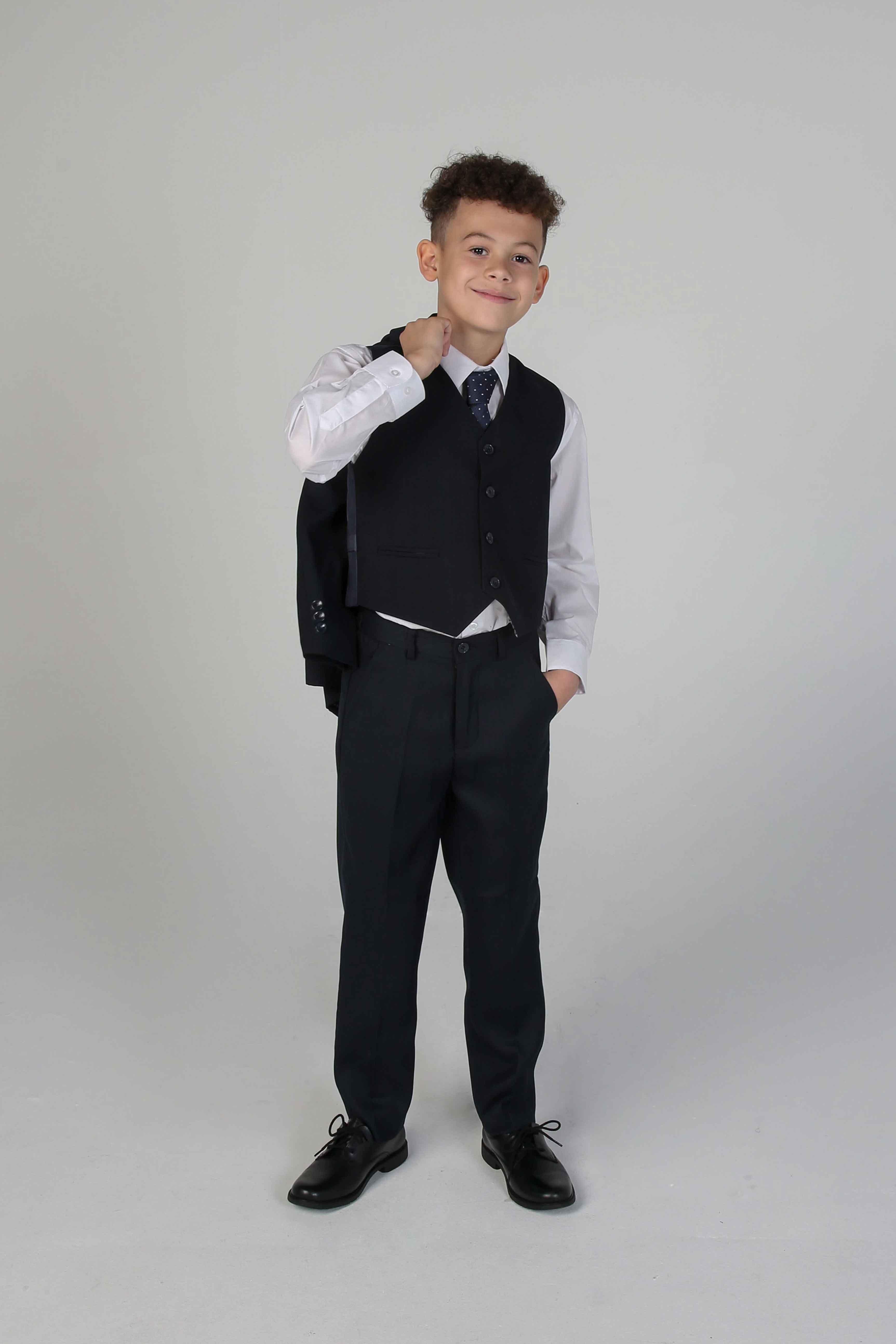 Device - Boy's Navy 5pc Suit