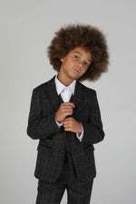Device - Boy's Harvey Grey Three Piece Suit