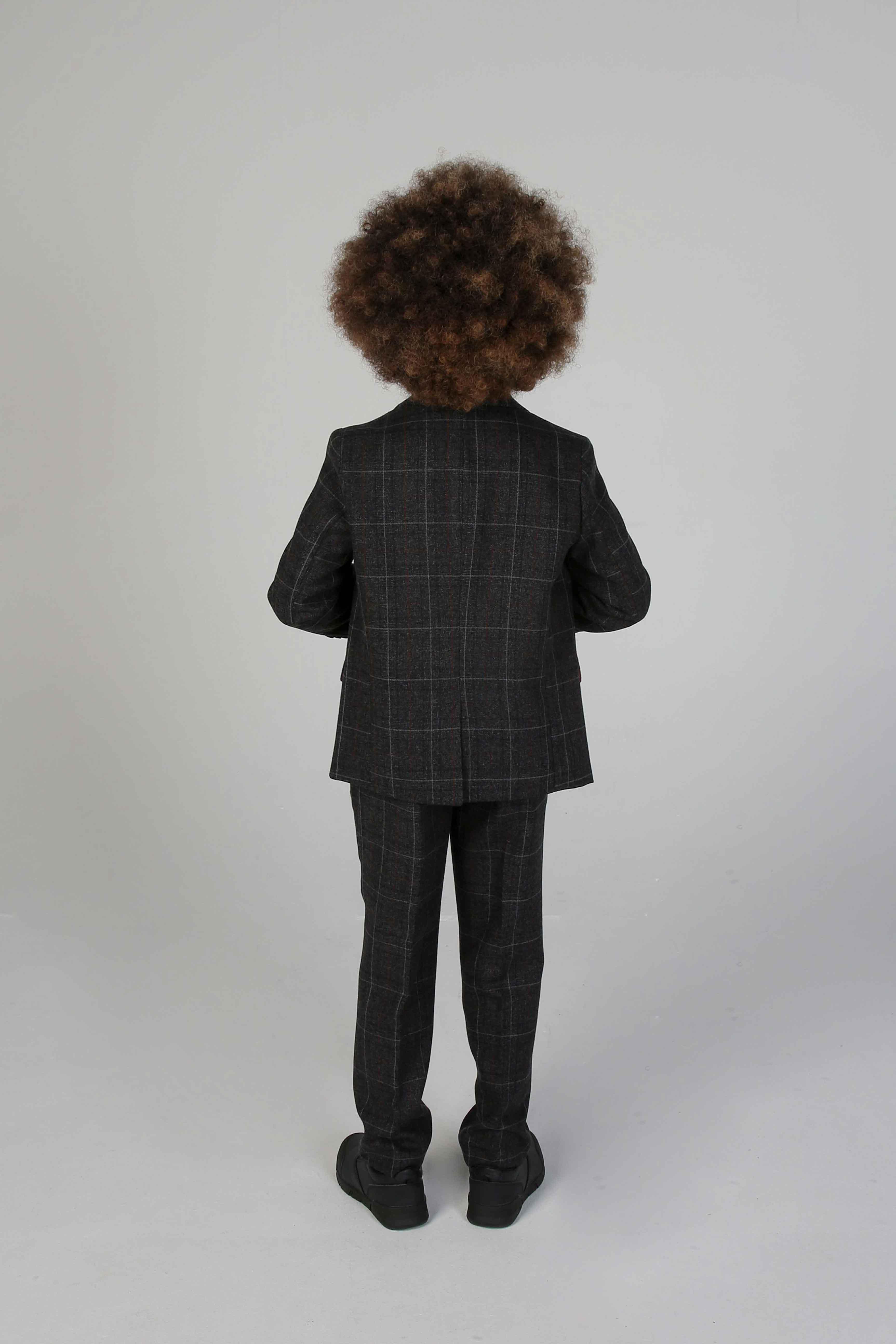 Device - Boy's Harvey Grey Three Piece Suit