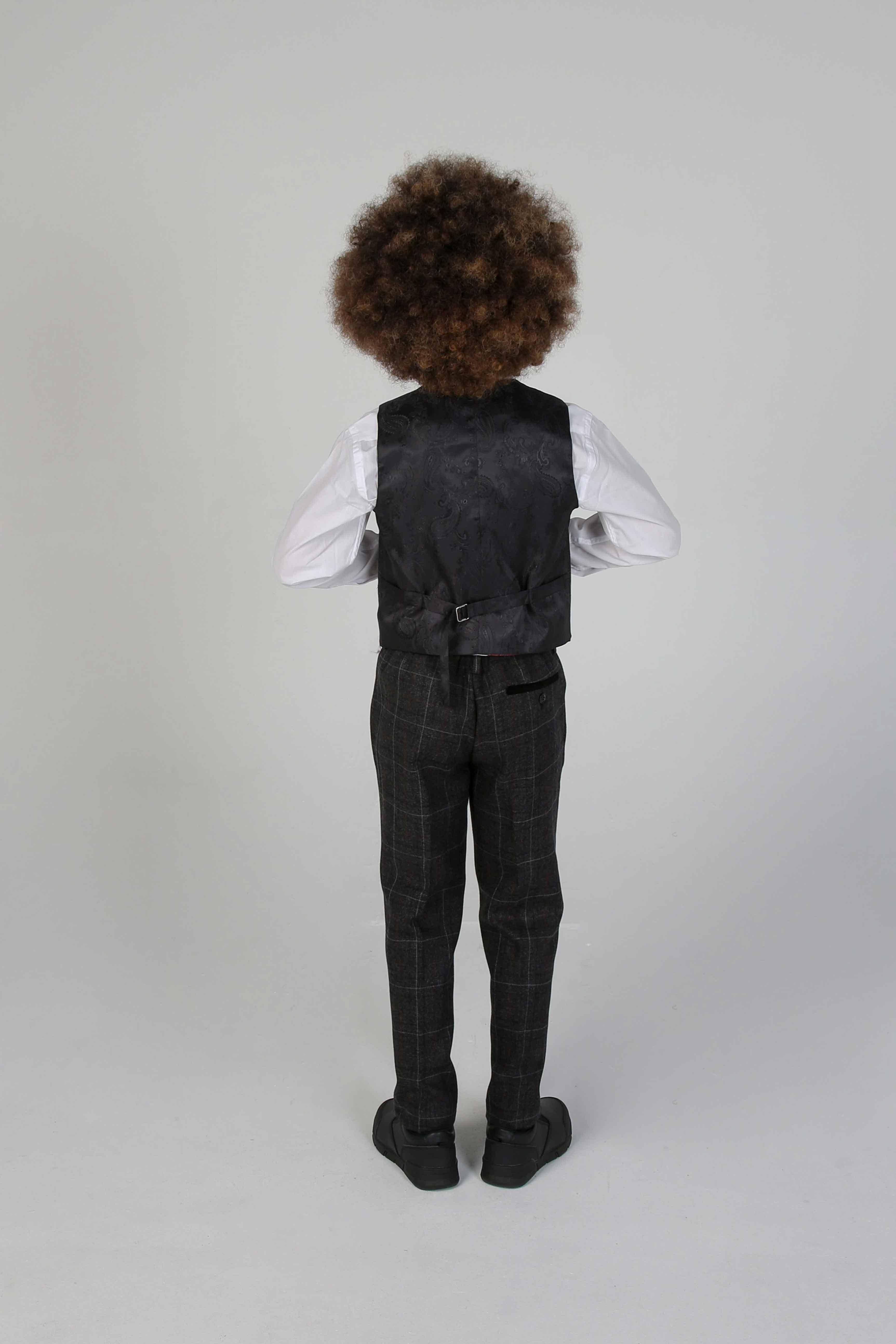 Device - Boy's Harvey Grey Three Piece Suit