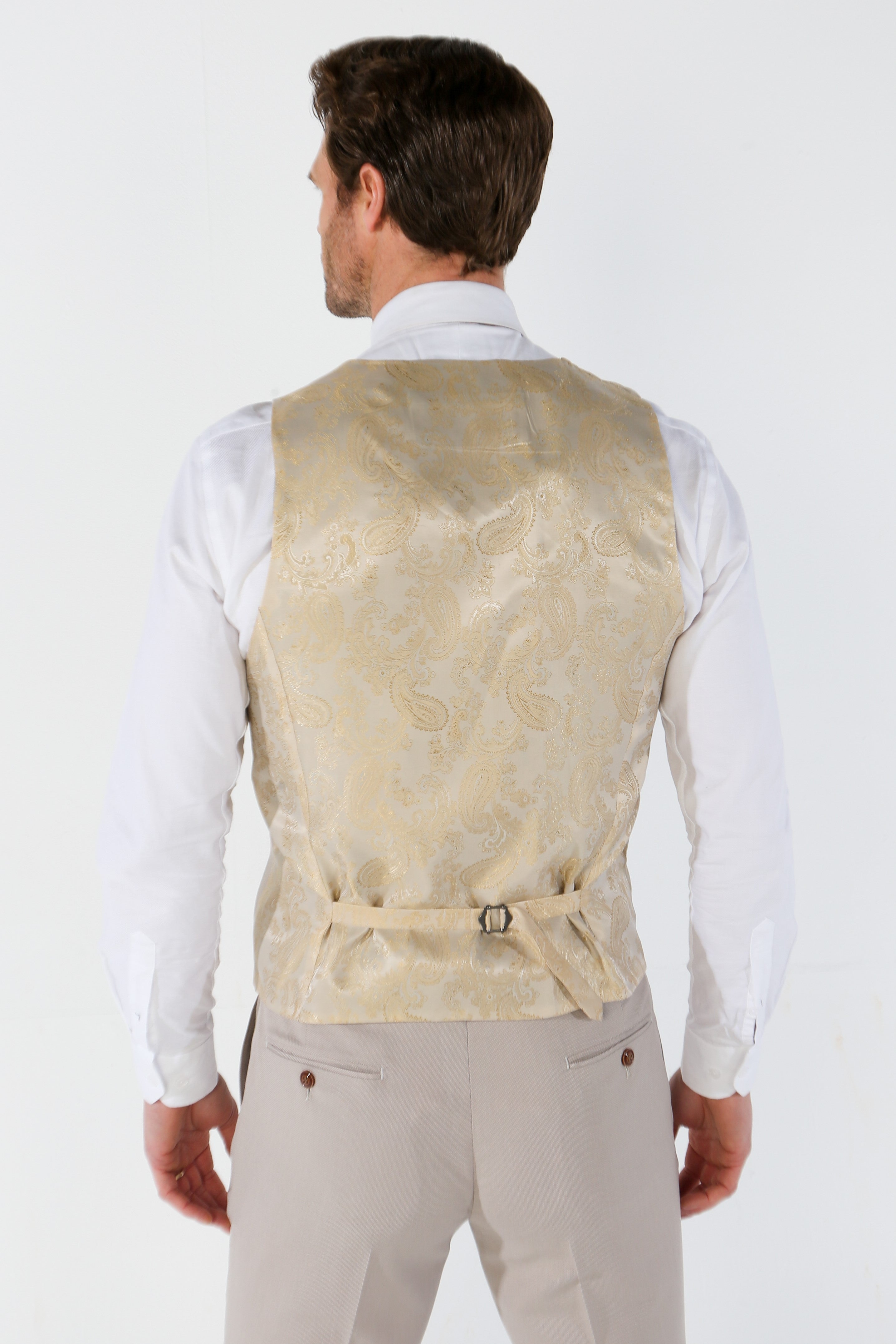 Mayfair - Men's Stone Textured Waistcoat