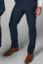 Men's Scott Navy Trousers
