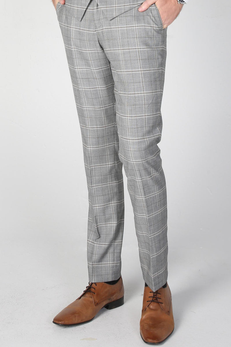Men's Francis Grey Trousers