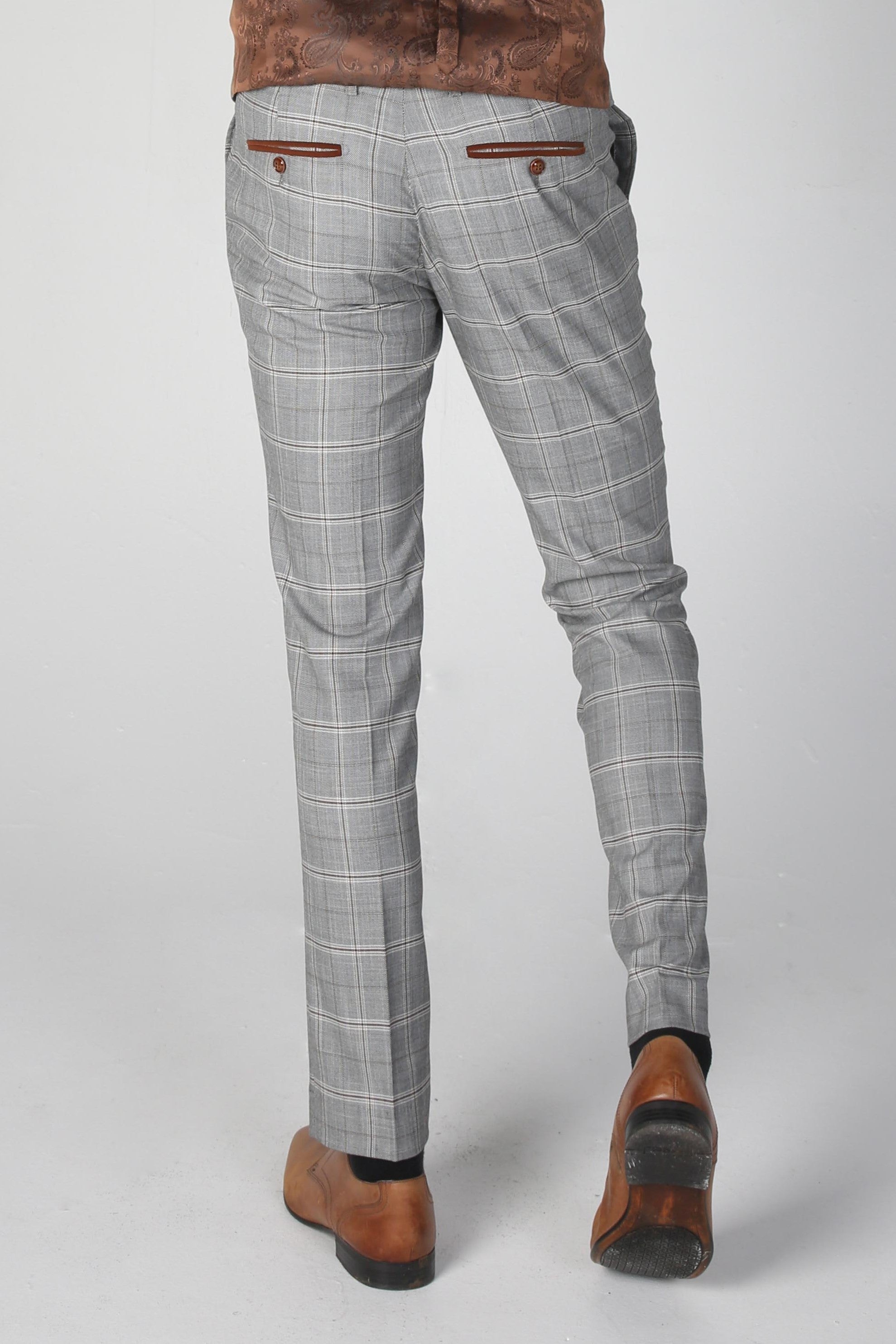 Men's Francis Grey Trousers