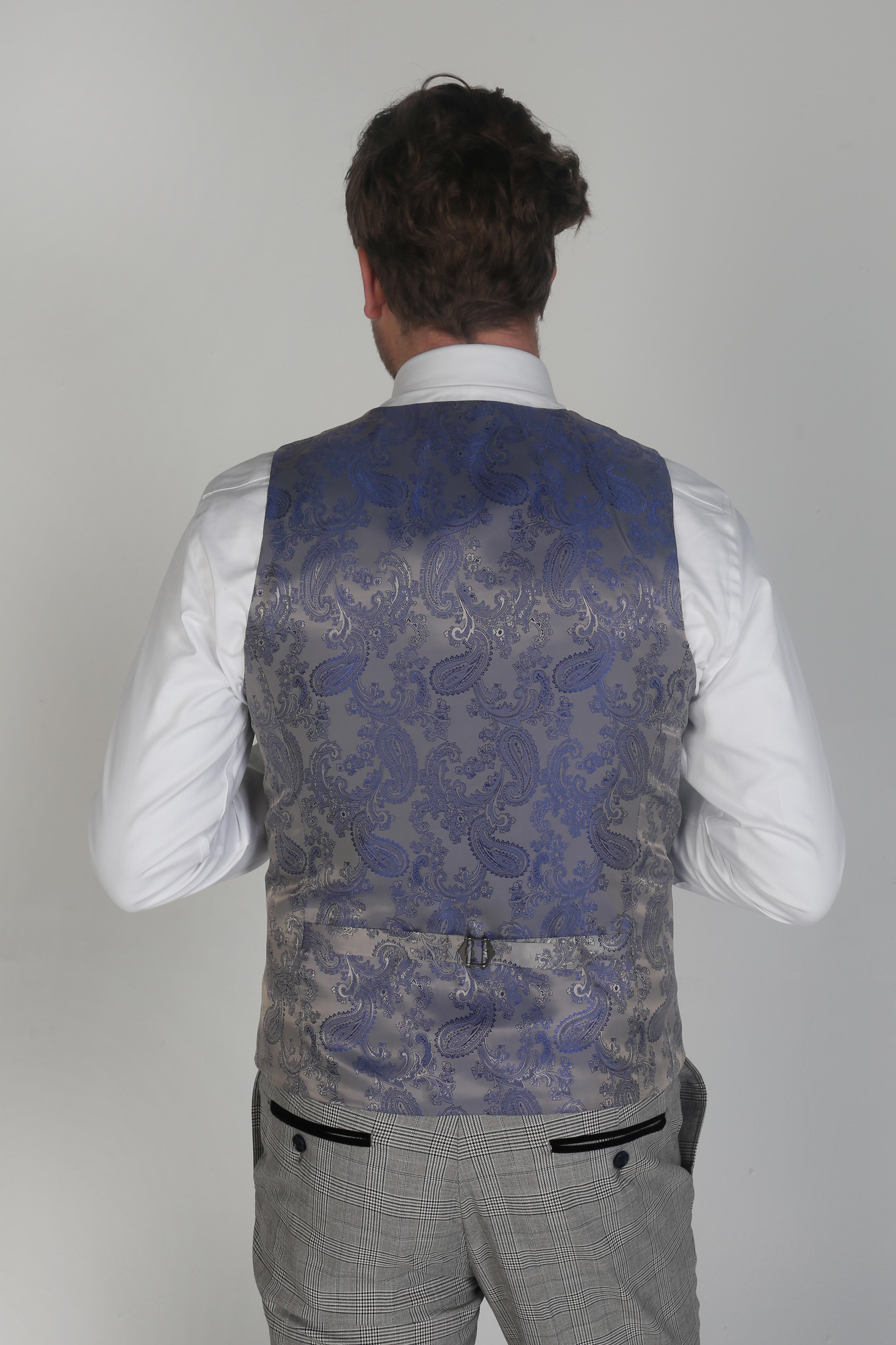 Men's Hugo Grey Waistcoat | Paul Andrew Suits