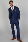 Mayfair Blue Men's Three Piece Suit - Paul Andrew