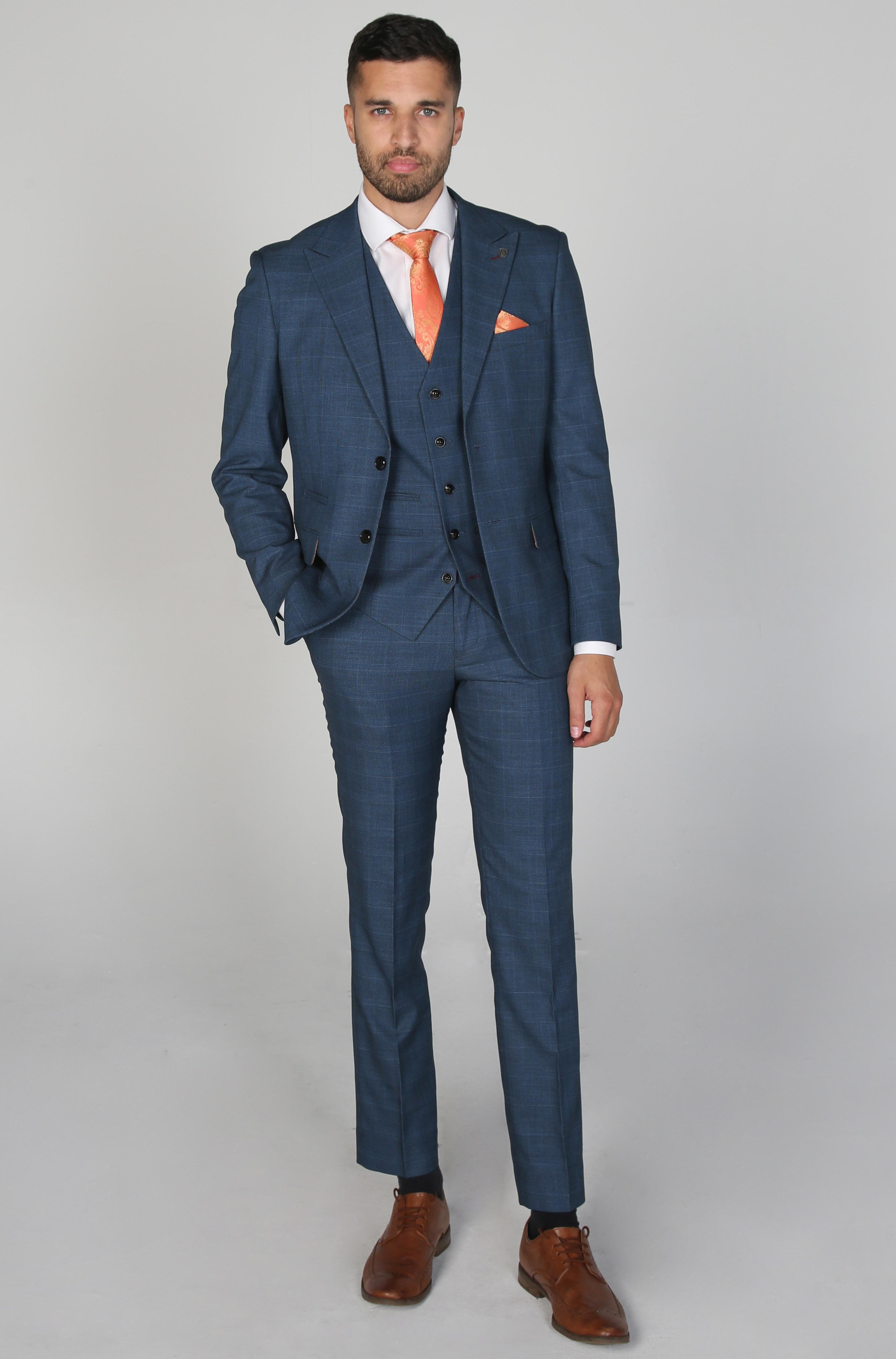 Viceroy Navy Men's Three Piece Suit - Paul Andrew