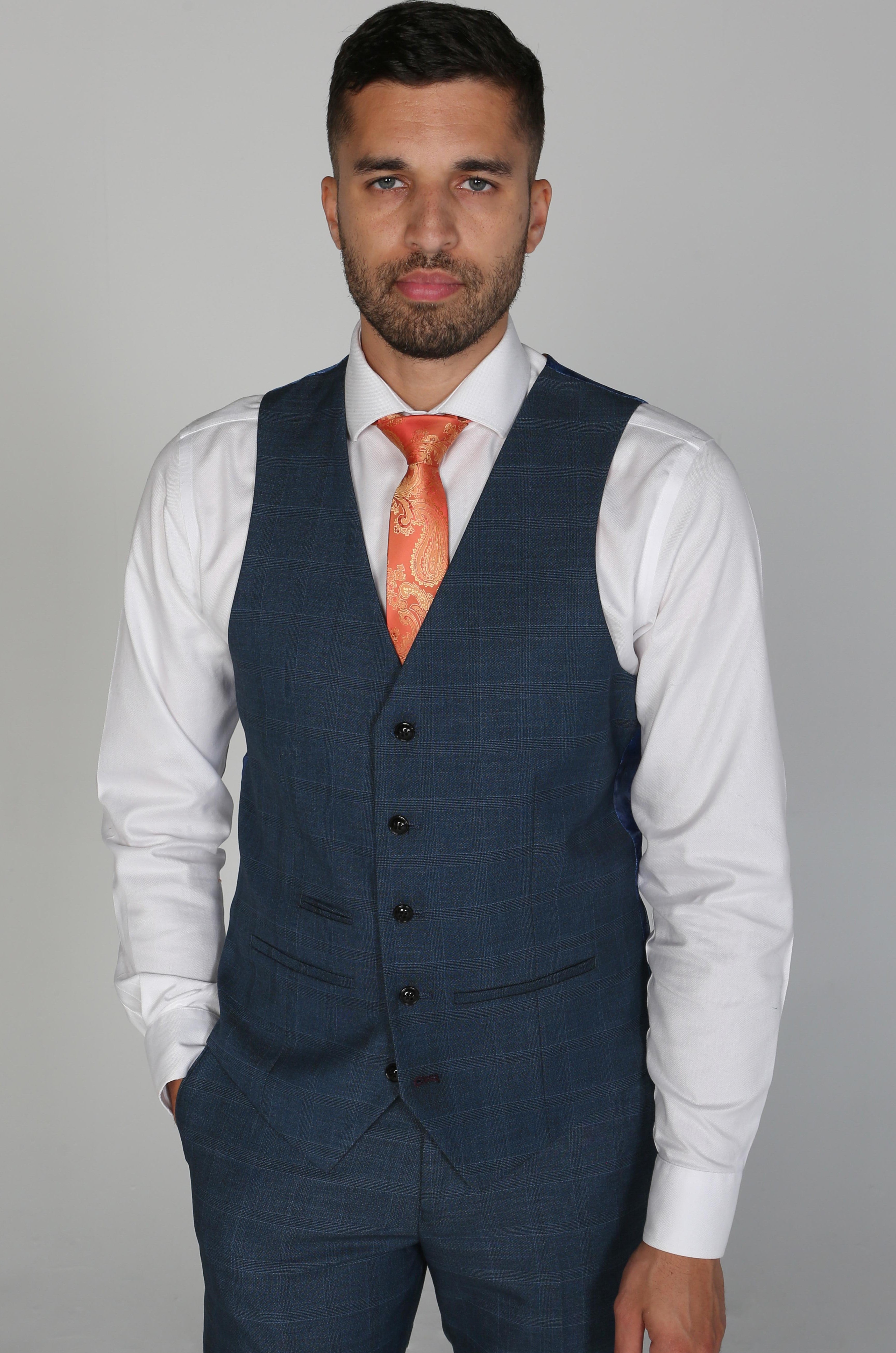 Viceroy Navy Men's Three Piece Suit - Paul Andrew