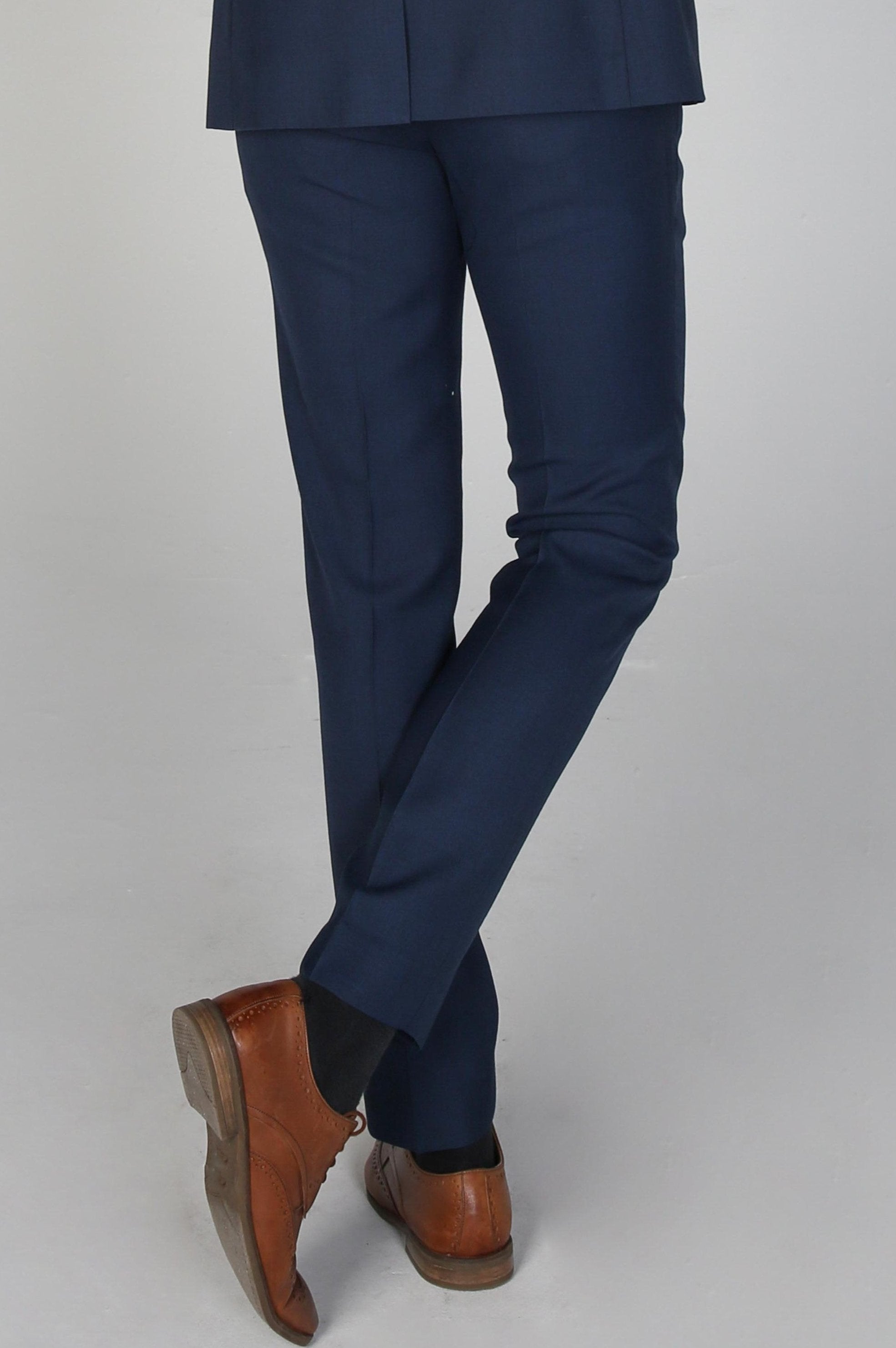 Calvin - Men's Navy Trousers