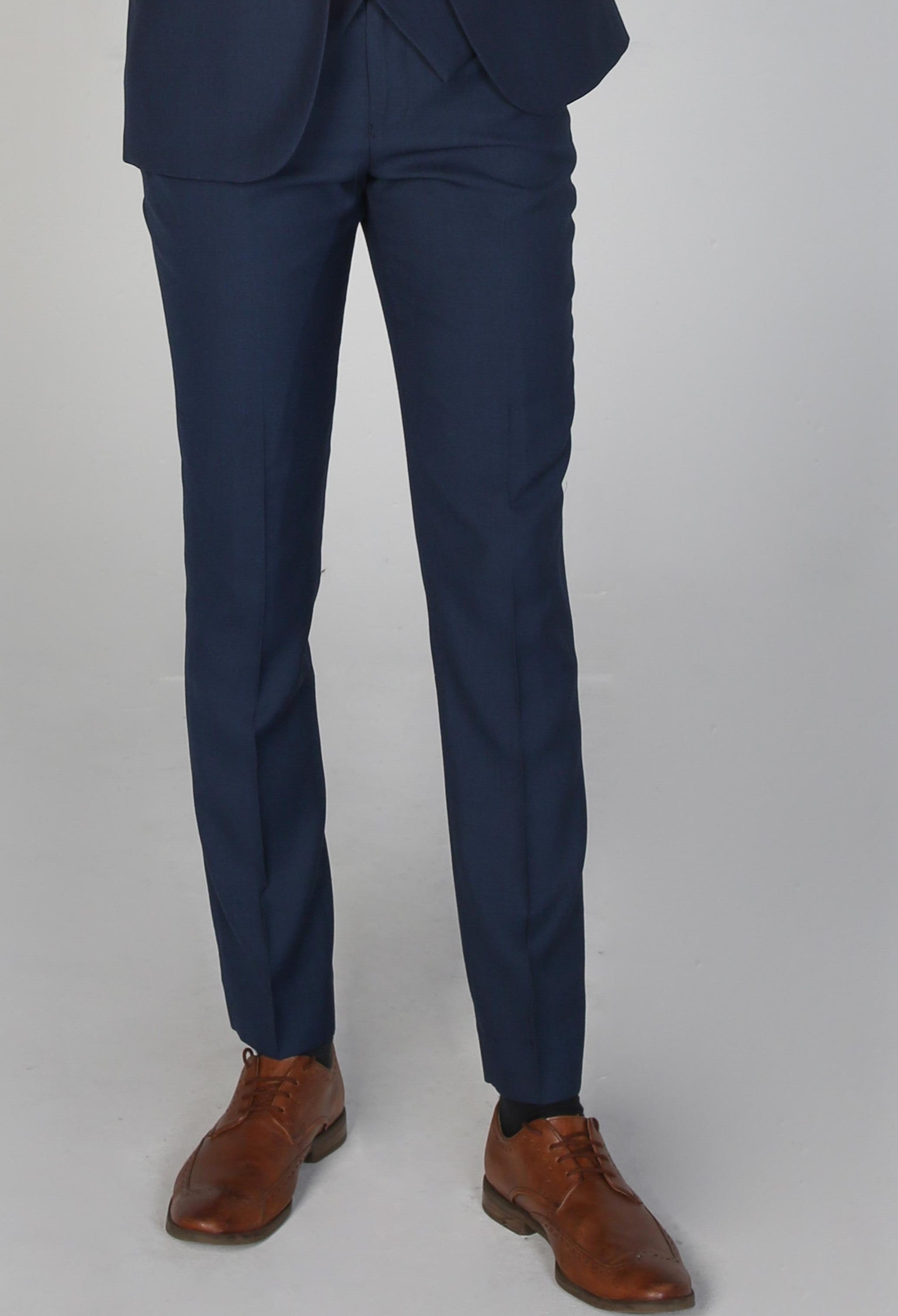 Calvin - Men's Navy Trousers