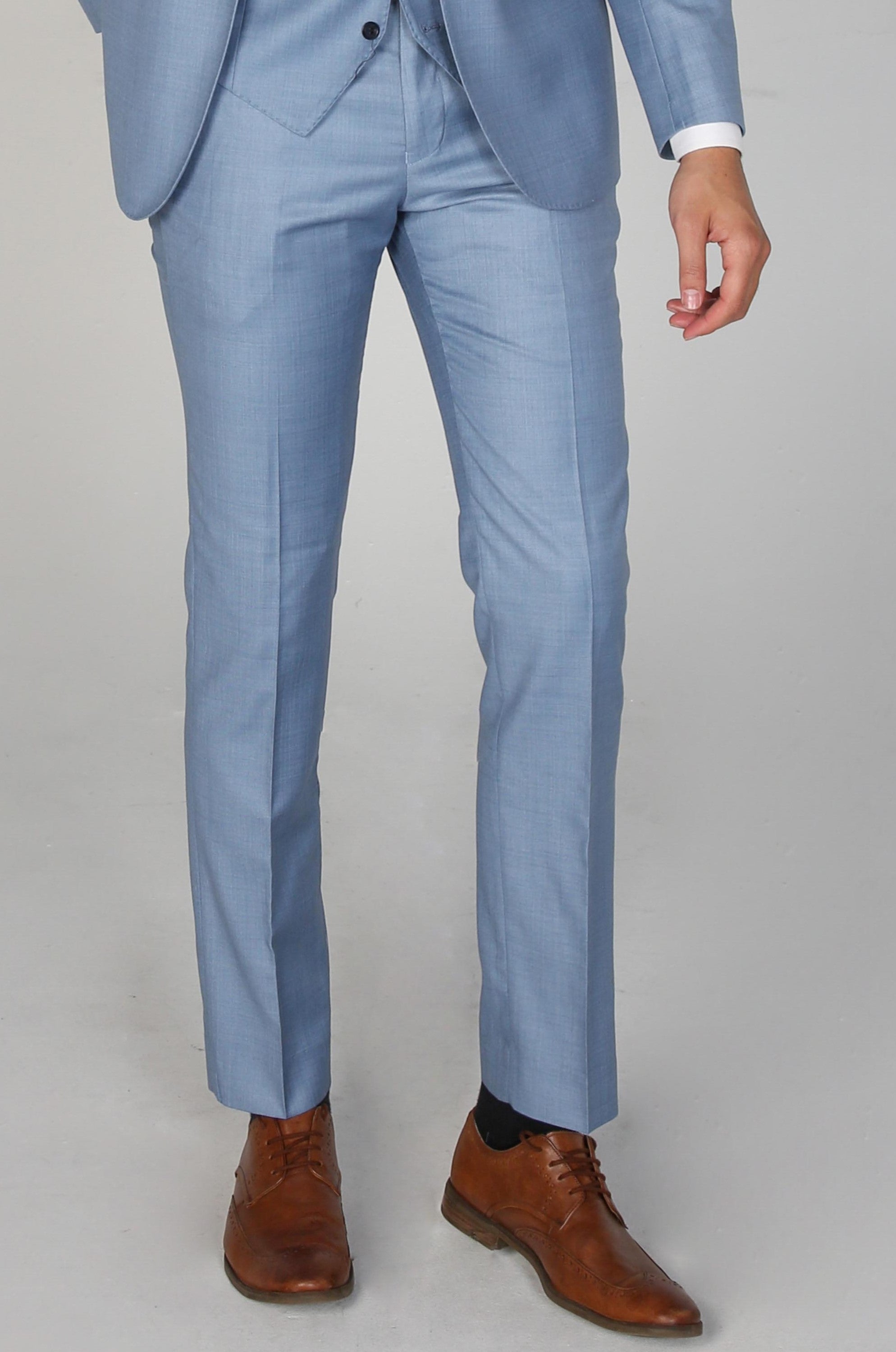 Men's Charles Blue Trousers