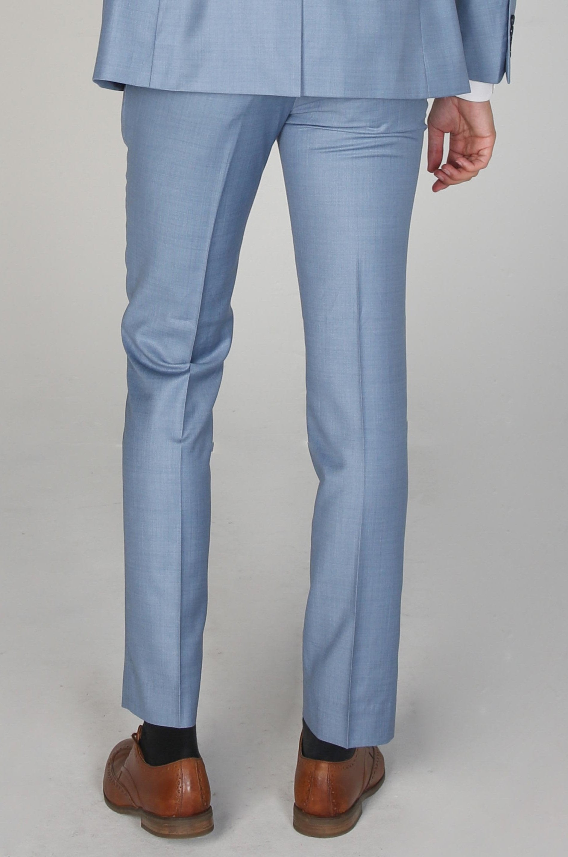 Charles - Men's Blue Trousers