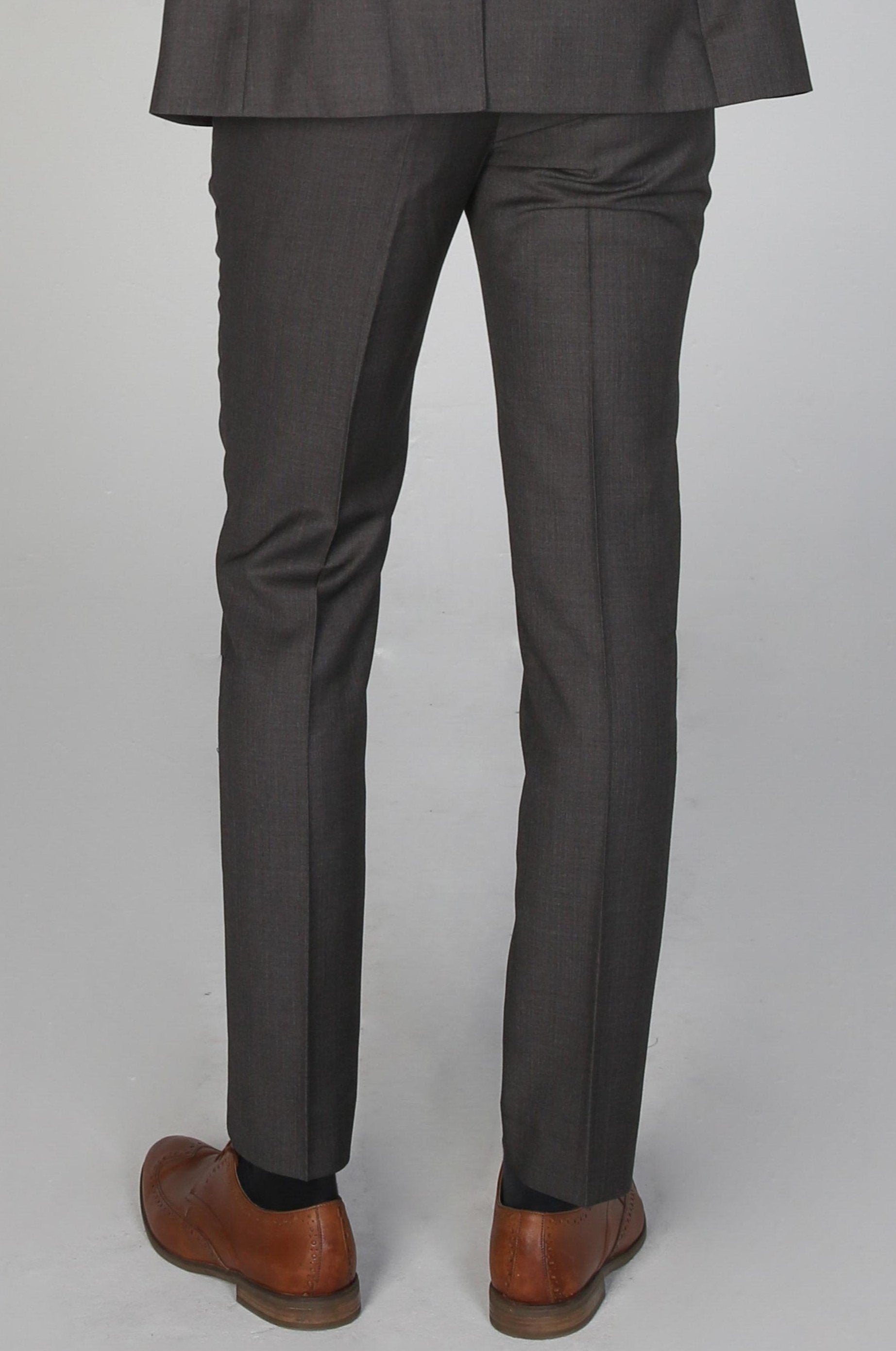 Charles - Men's Charcoal Trousers