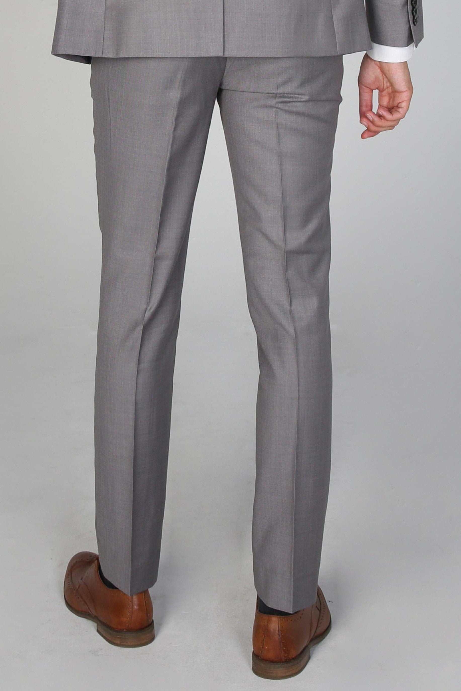 Charles - Men's Grey Trousers