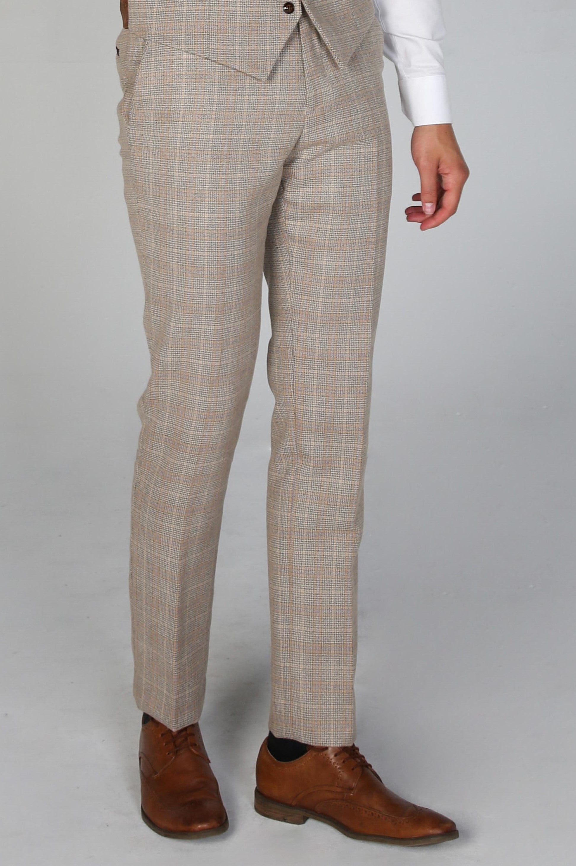 Men's Holland Beige Trousers