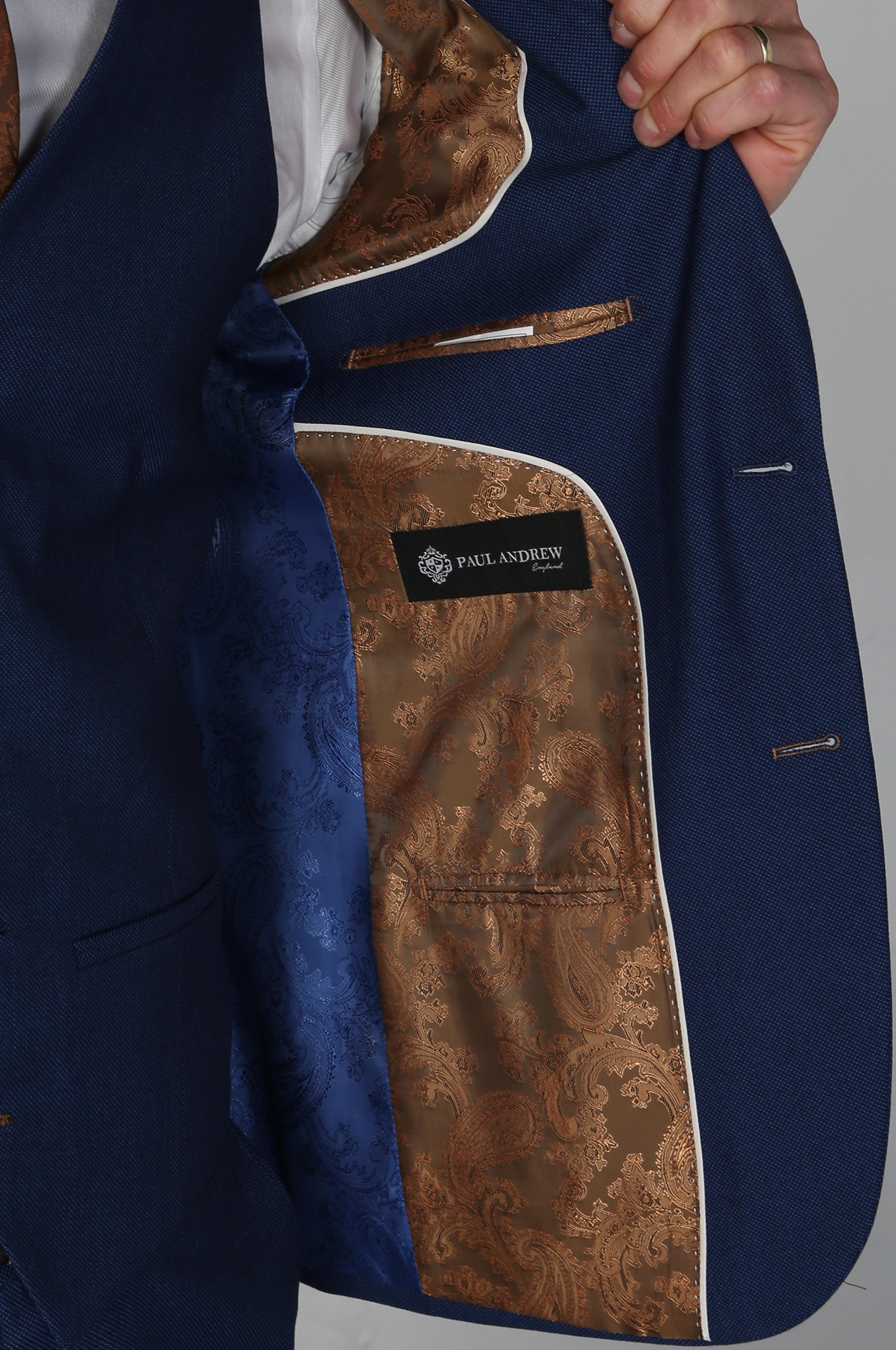 Men's Mayfair Blue Blazer - Paul Andrew