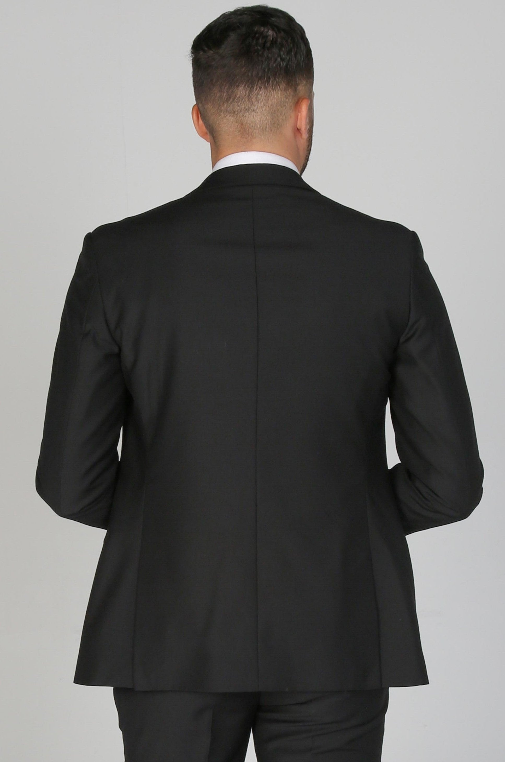 Men's Parker Black Blazer - Paul Andrew