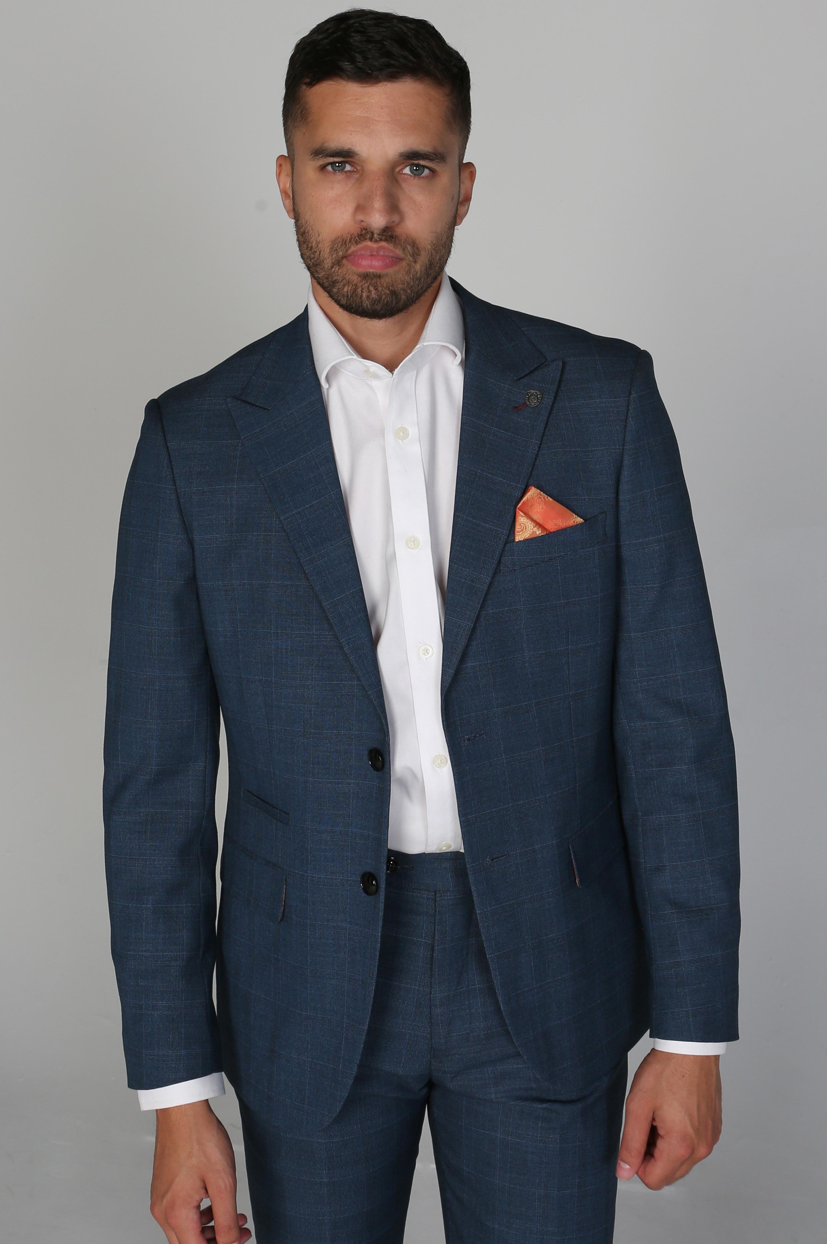 Men's Viceroy Navy Blazer - Paul Andrew